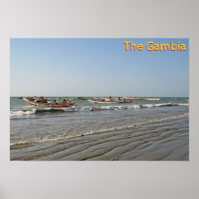 Póster Gambia (Frente)