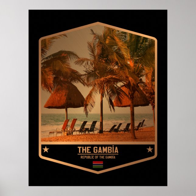 Póster Gambia (Frente)
