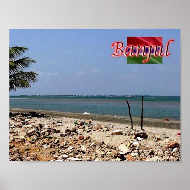 Póster Gambia - Barra (Frente)