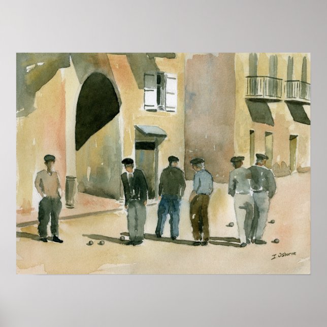 Póster Game of Pétanque (Frente)