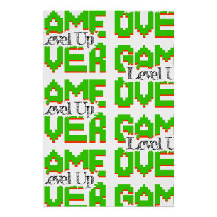 Póster Game Over: Restaurar la Diversión Clásica, Sube de