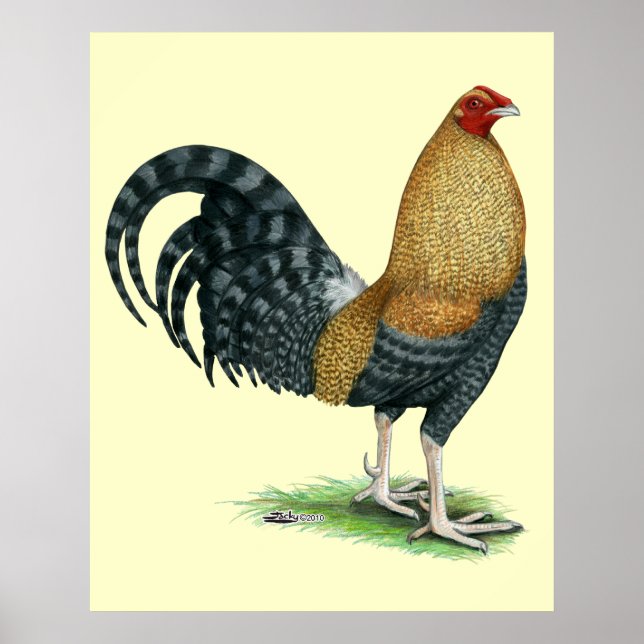 Póster Gamecock: Dom o Crela (Frente)