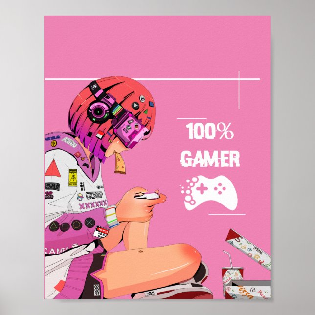 Póster Gamer (Frente)