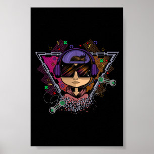 Póster Gamer Boy