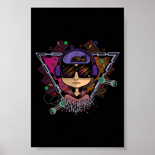 Póster Gamer Boy (Frente)