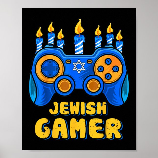 Póster Gamer Chanukah Boy Ki (Frente)