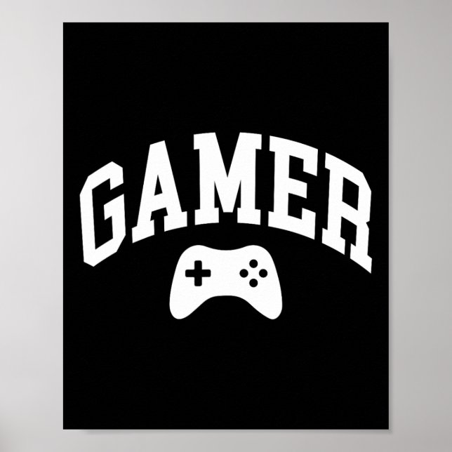 Póster Gamer Gaming Game Funny Graphic  (Frente)