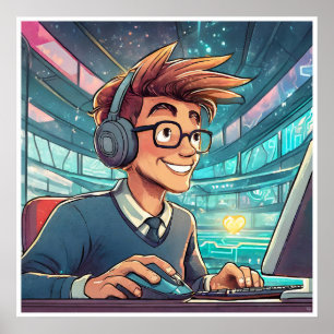 Póster Gamer - Imprimir