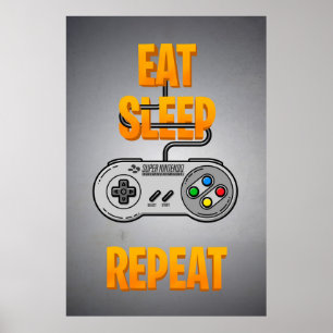 Póster Gamer Poster Video Gamer Video Game Fan Art Video