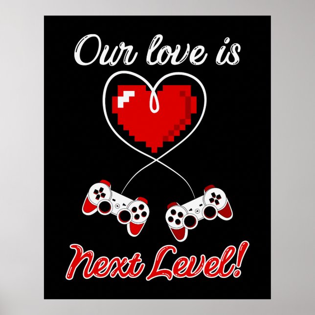 Póster Gamer Valentine Poster (Frente)