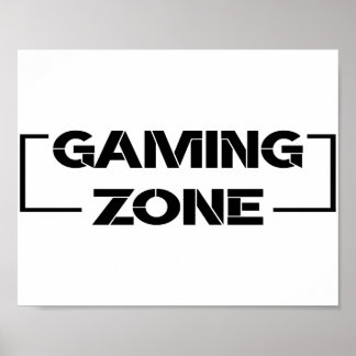 Póster Gaming Zone