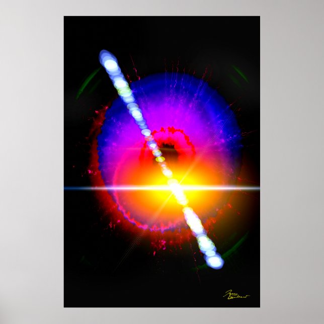 Póster Gamma Ray Burst (Frente)
