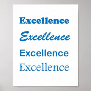 Póster Ganador de EXCELENCIA Líder topper : cadeau pour t