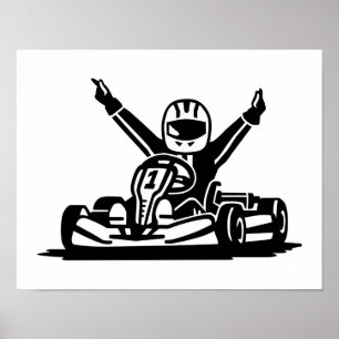Póster Ganador de Kart