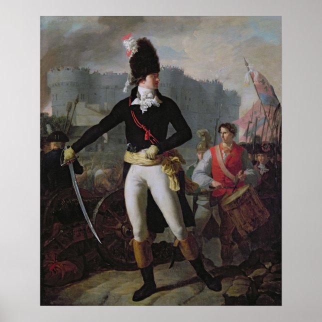 Póster Ganador de la Bastilla, 14 de julio de 1789 (Frente)