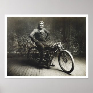 Póster Ganador de Ray Weishaar a 160 km. Raza [1914]