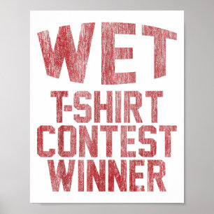 Póster Ganador del Concurso Wet Fiesta Halloween Sencillo