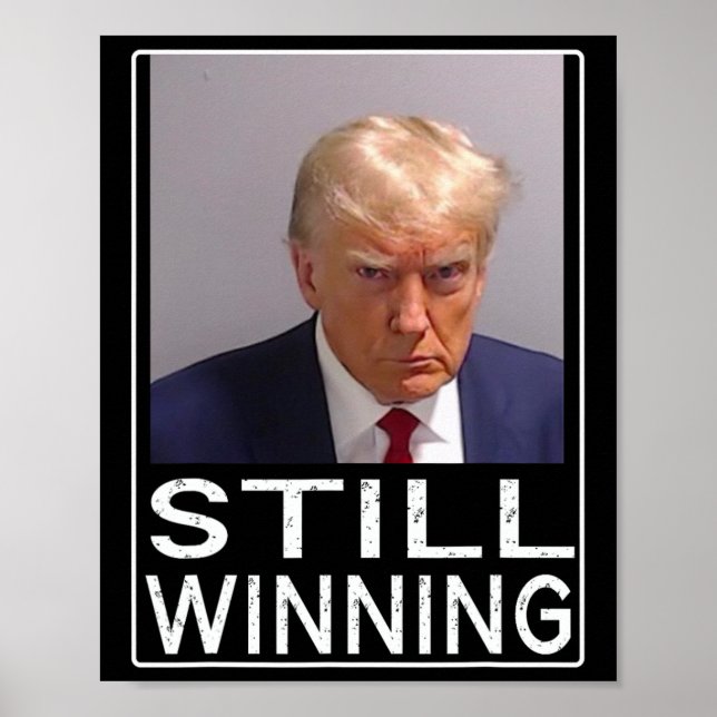 Póster Ganador - Divertido Trump Mug Shot - Trump Mug Sho (Frente)