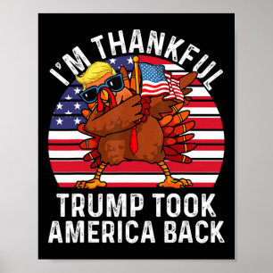 Póster Ganador: Estoy agradecido de que Trump haya recupe