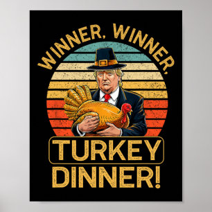 Póster Ganador Turco Cena Humor gracioso Trump