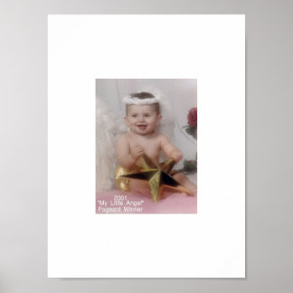 Póster Ganadora del Concurso Mi Ángel Pequeño 2001