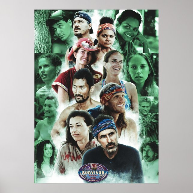 Póster Ganadores De Sobrevivientes En La Escuela Secundar (Frente)