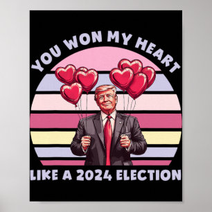 Póster Ganaste mi corazón como una elección divertida Tru
