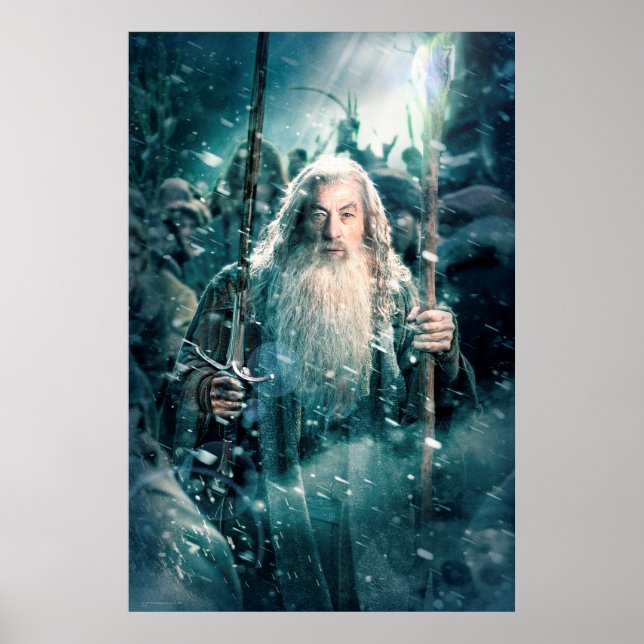 Póster Gandalf El Gris (Frente)
