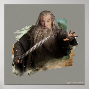 Póster Gandalf With Sword