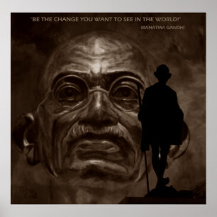 Póster GANDHI - change…
