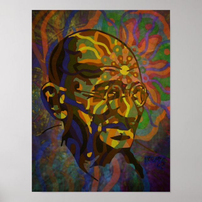 Póster gandhi digital - 2012 (Frente)