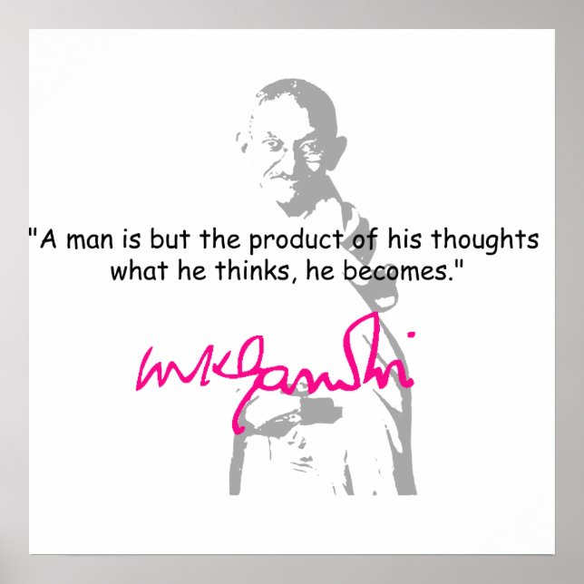 Póster Gandhi poster (Frente)