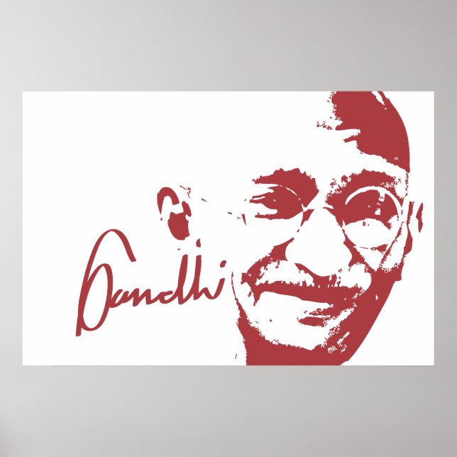 Póster Gandhi poster (Frente)