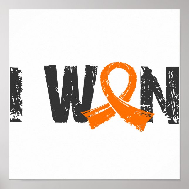 Póster Gané Leucemia (Frente)