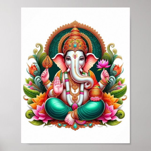 Póster Ganesh ji poster (Frente)