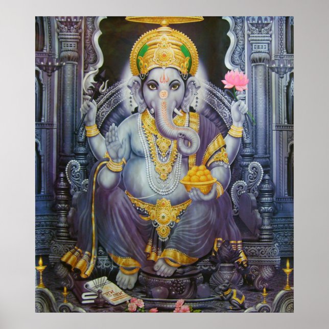 Póster Ganesha (Frente)