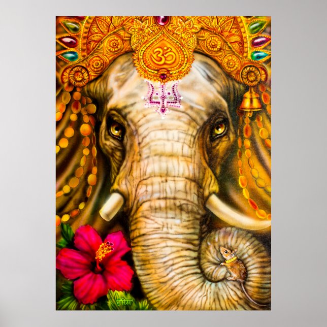 Póster Ganesha (Frente)