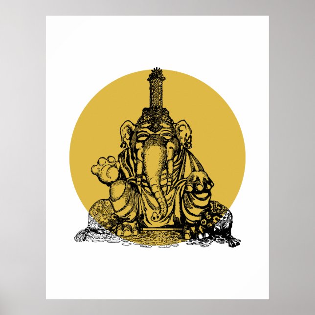 Póster Ganesha (Frente)