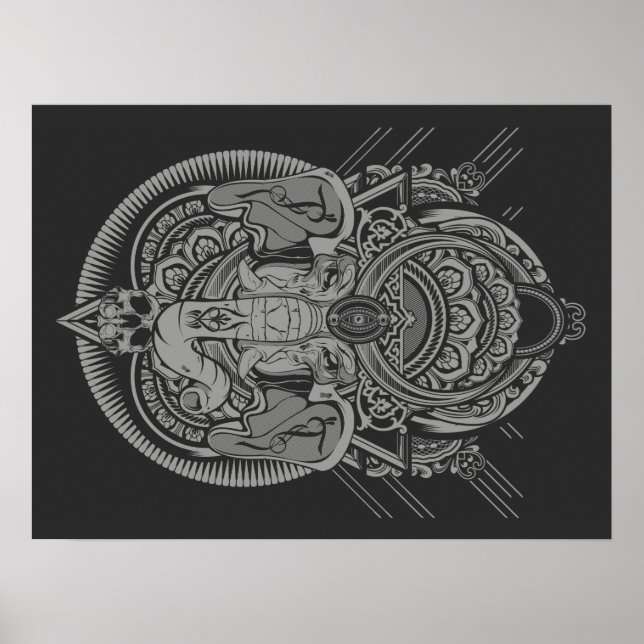 Póster Ganesha (Frente)