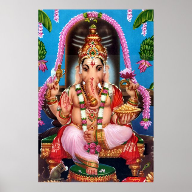 Póster Ganesha God (Frente)