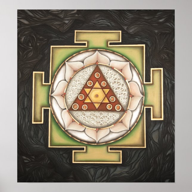 Póster Ganesha Yantra (Frente)