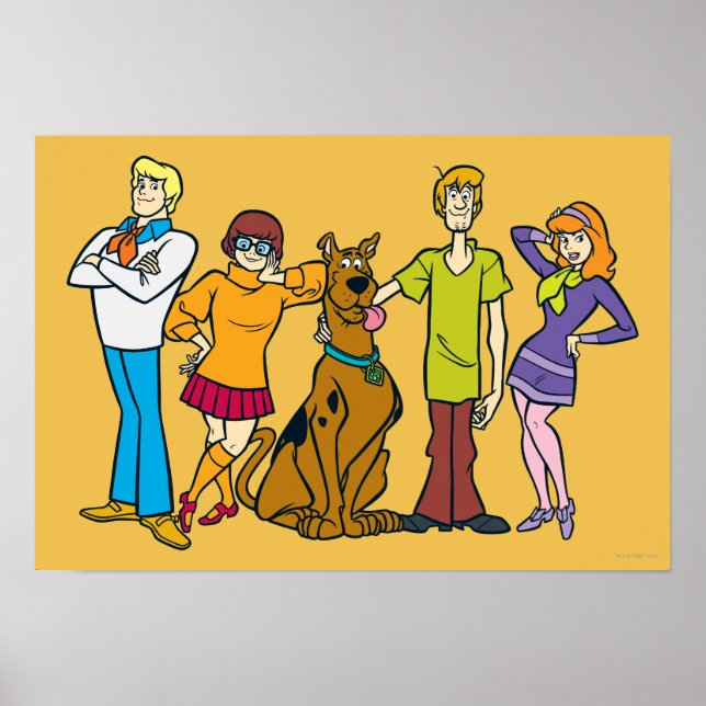 Póster Gang 14 Mystery Inc (Frente)