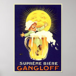 Póster Gangloff suprema de Biere