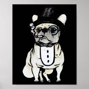Póster Gangster Bouledogue Français 