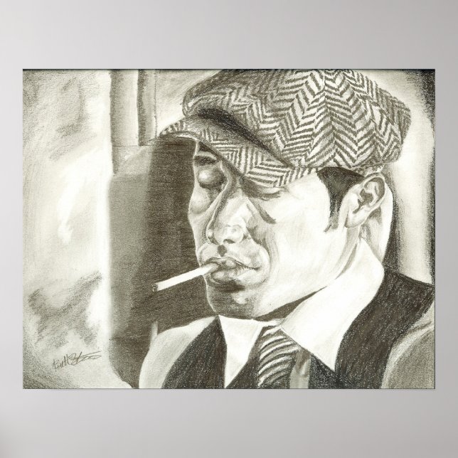 Póster Gangster de los años 30 (Frente)