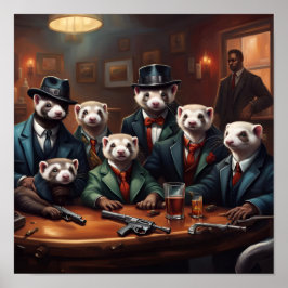 Póster Gangster Ferrets