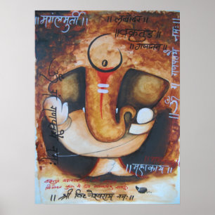 Póster ganpati