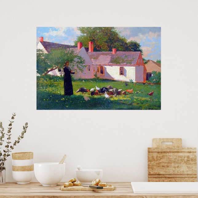 Póster Ganslow Homer 1872 (Cocina)