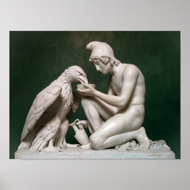 Póster Ganymede Waters Zeus (Frente)