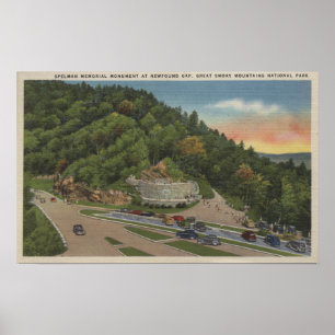 Póster Gap Newfound, TN - monumento de Laura Spelman
